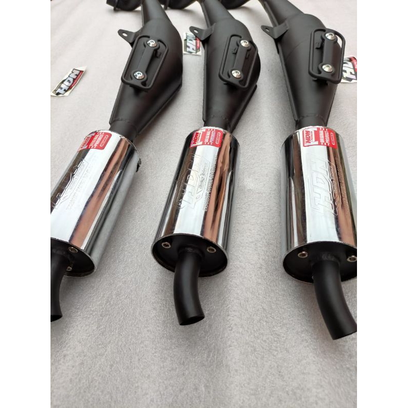 Jual KENALPOT FIZ,FIZ R,FORCE 1 TYPE FULL SHIRIP HDN RACING EXHAUST ...