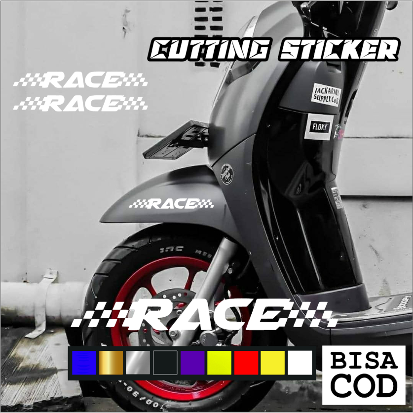 Jual RACE STICKER SPAKBORD KEREN/STIKER RACEE MOTOR KENCANG | Shopee ...