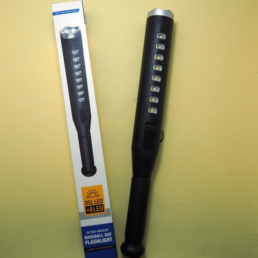 Jual DSU - LAMPU SENTER FLASHLIGHT STICK BASEBALL / LAMPU ULTRA BRIGHT ...