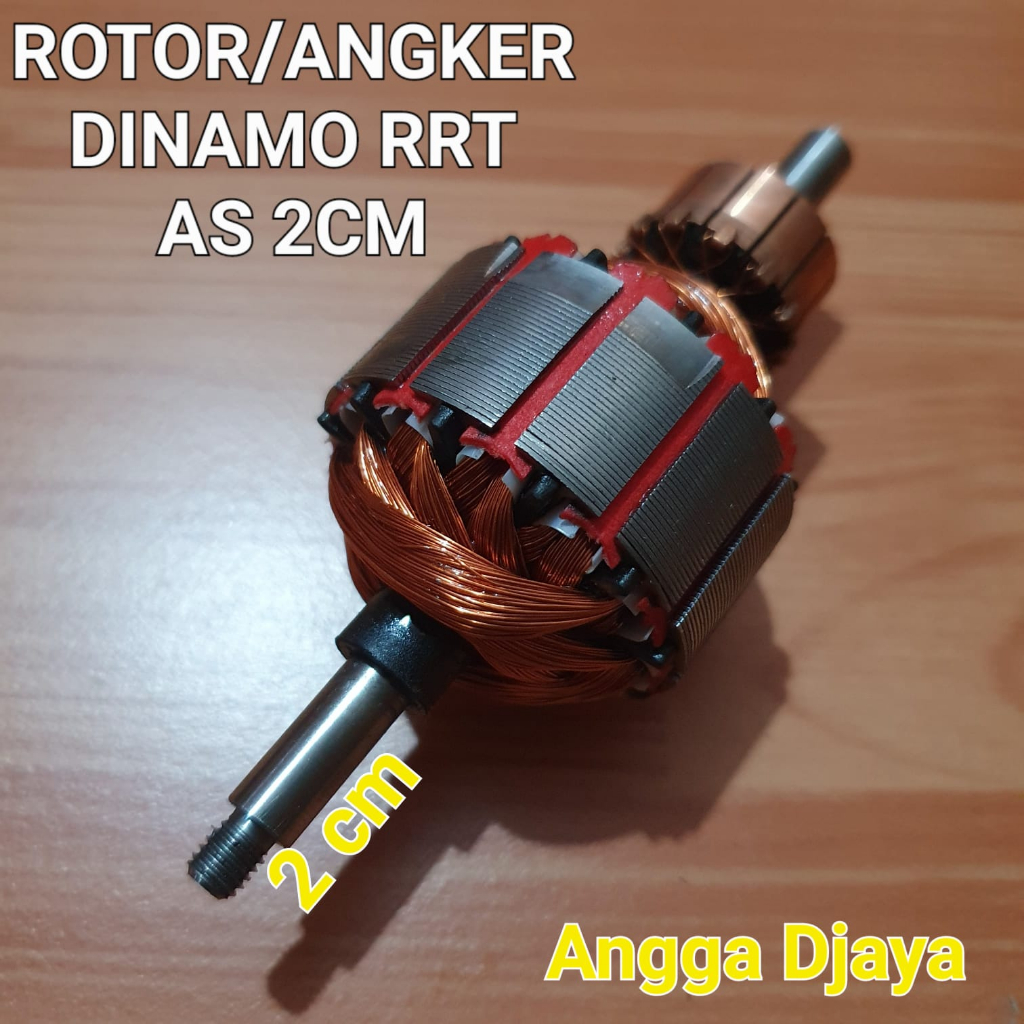 Jual ANGKER/ROTOR DINAMO RRT NATIONAL AS PENDEK | Shopee Indonesia