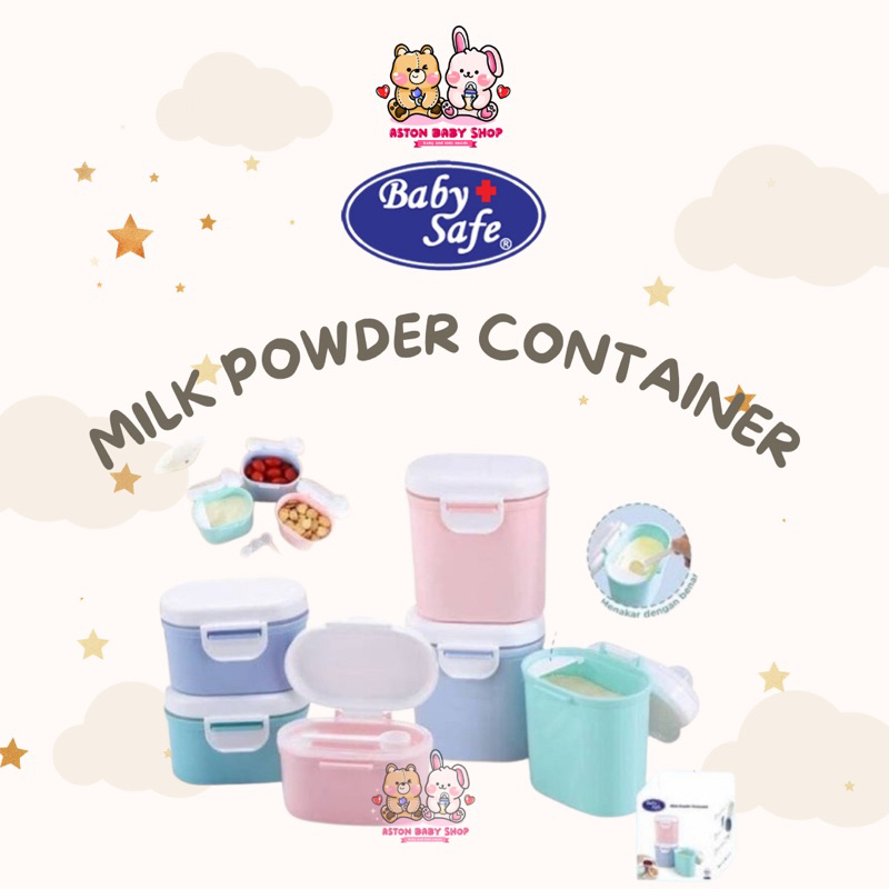 Jual Baby Safe Milk Powder Container 400 ml & 800 ml Kotak penyimpanan
