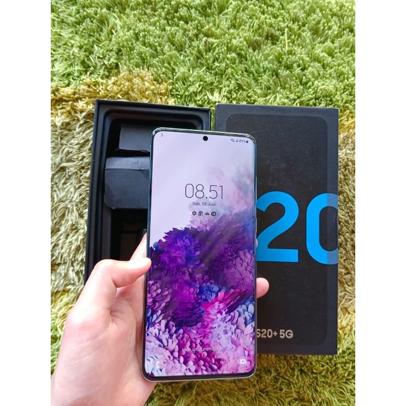 Samsung galaxy S20 PLUS FULLSET s20 128gb SEIN mulus 4g/5g