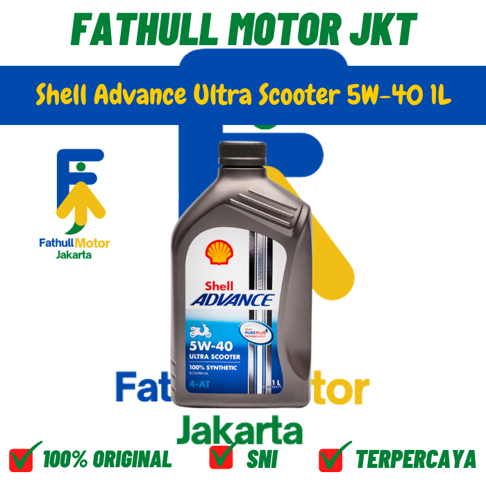 Jual Oli Mesin Motor Matic Shell Advance Ultra Scooter W L