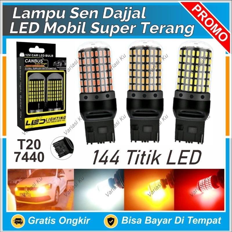 Jual Lampu Sein Dajjal T Sen Reting Mobil Led Super Extreme Power Bright Mata