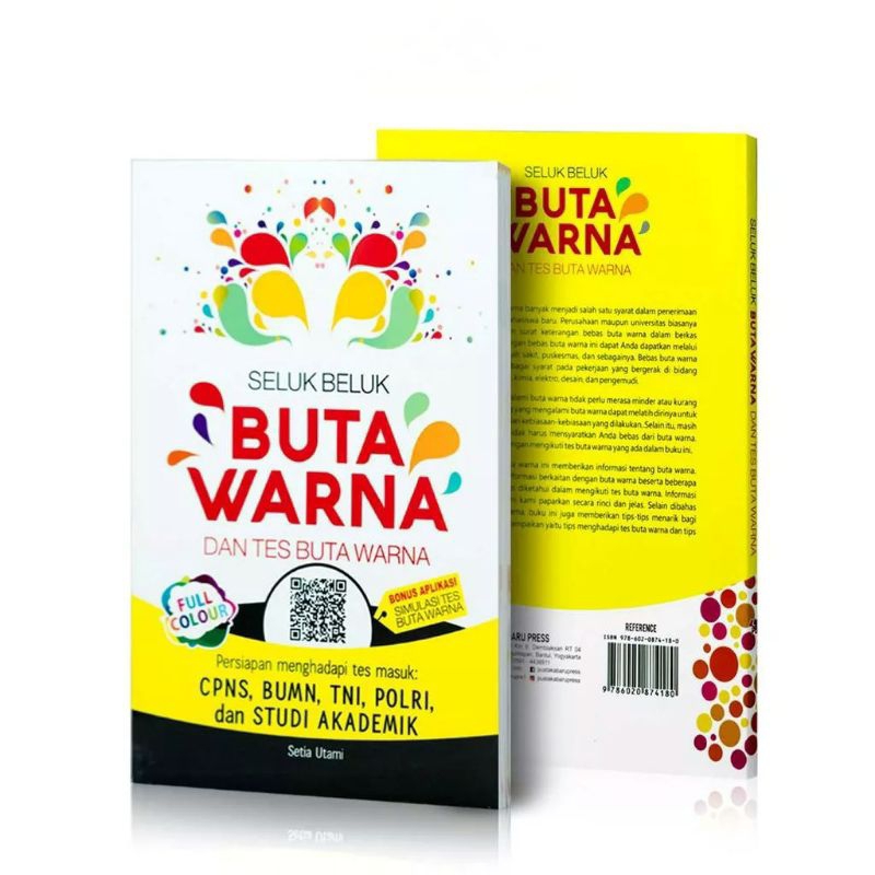 Jual Buku Seluk Beluk Buta Warna Dan Tes Buta Warna Shopee Indonesia