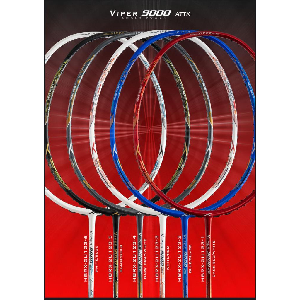 Jual RAKET BADMINTON HUNDRED VIPER 9000 ORIGINAL TERMURAH | Shopee ...
