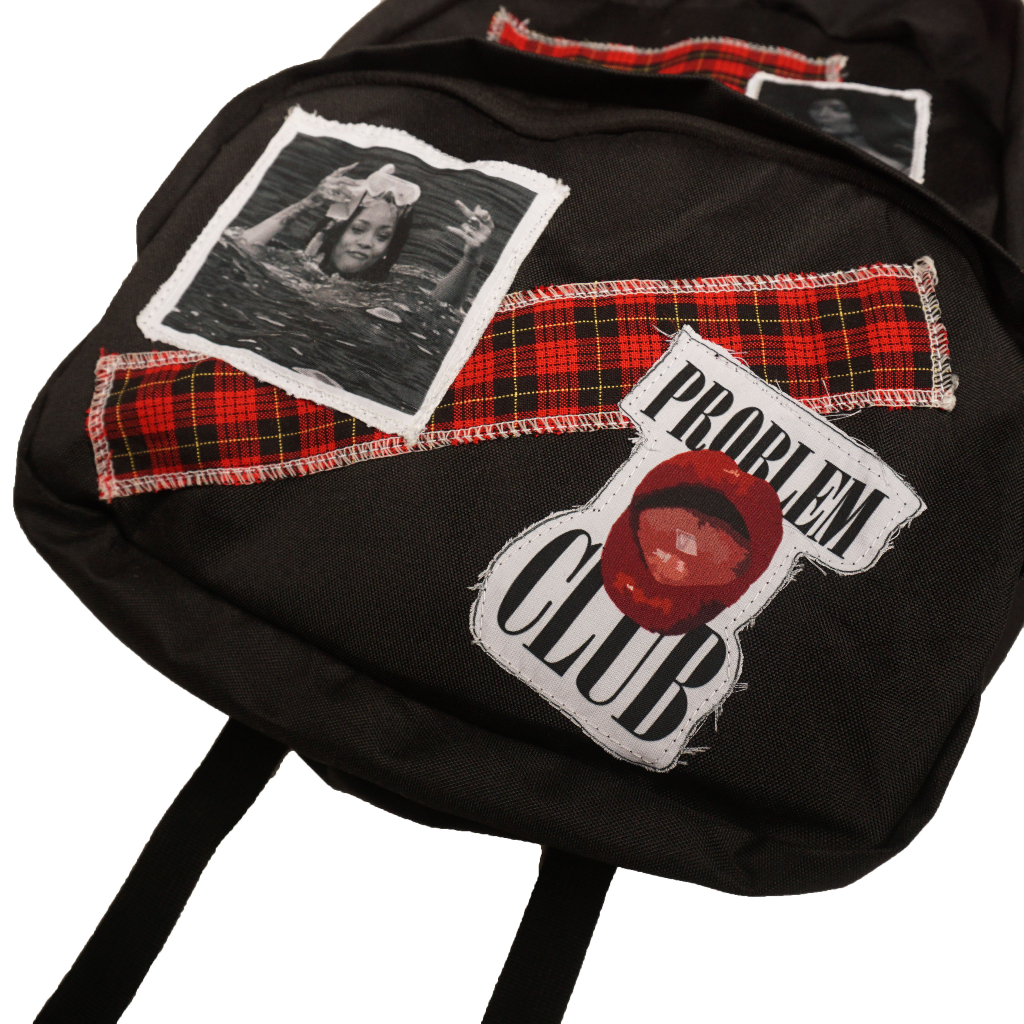 Jual Problem Club - Bagpack - Roul - Black | Shopee Indonesia