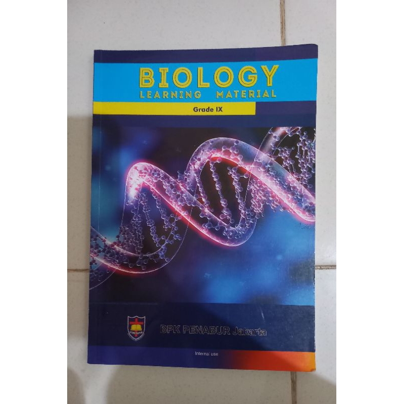 Jual Buku Biology Learning Material Grade IX / 9 BPK Penabur Jakarta ...