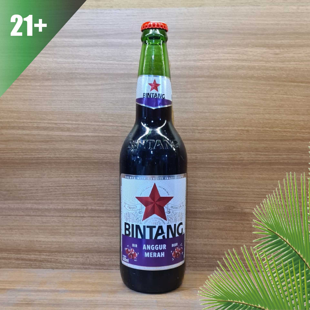 Jual Beer Bintang Anggur Merah Bir 620ml | Shopee Indonesia