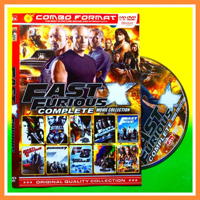 Jual KASET FILM FAST & FURIOUS KOLEKSI TERLENGKAP. | Shopee Indonesia