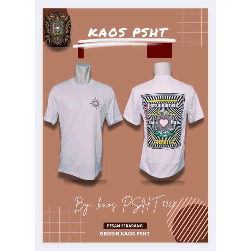 Jual Kaos Lambang Psht Warna Putih Shopee Indonesia