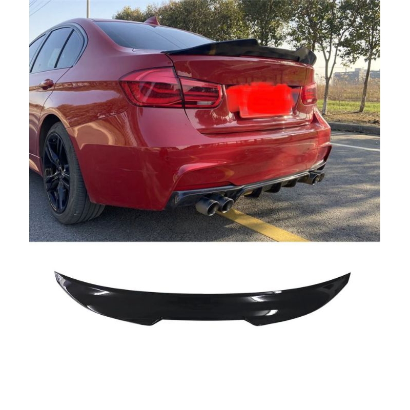 Jual spoiler ducktail BMW F30 PSM style PLASTIK ABS | Shopee Indonesia