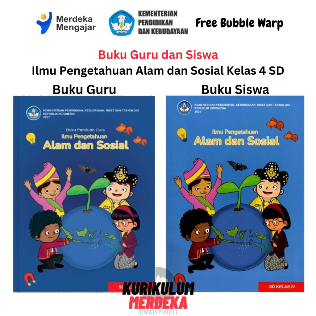 Jual Buku GURU dan SISWA Ilmu Pengetahuan Alam dan Sosial (IPAS) Kelas ...