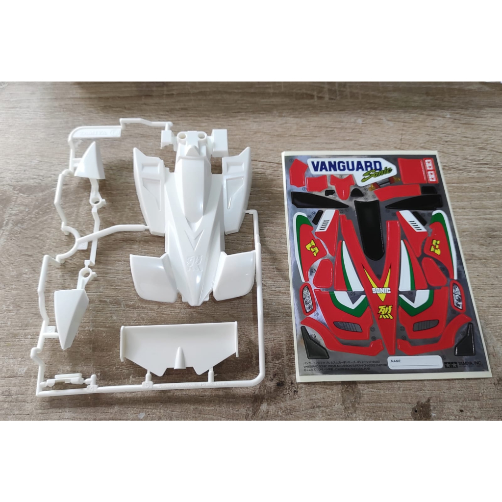 Jual Body Decal Vanguard Sonic Premium Original Tamiya | Shopee Indonesia