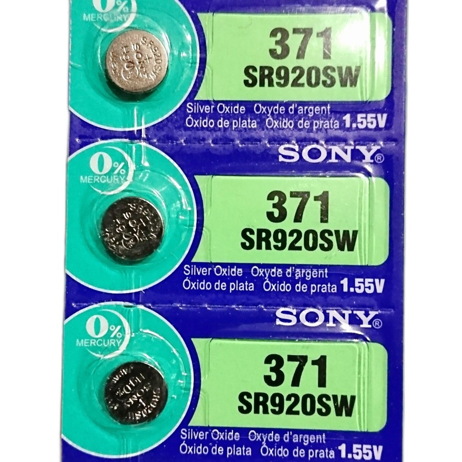 Batteria Per Orologio Sony 362 LD - SR 58/SR 721 SW Da 1.55V Pila A Bottone 362 - Foto 4