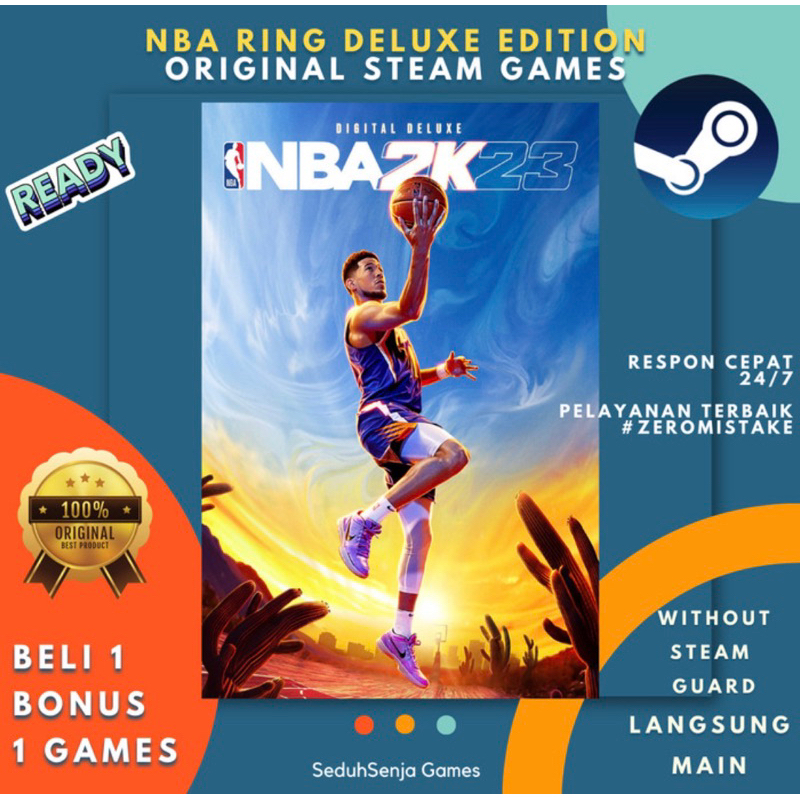 Jual NBA 2k23 PC Original Steam Deluxe Edition | Shopee Indonesia