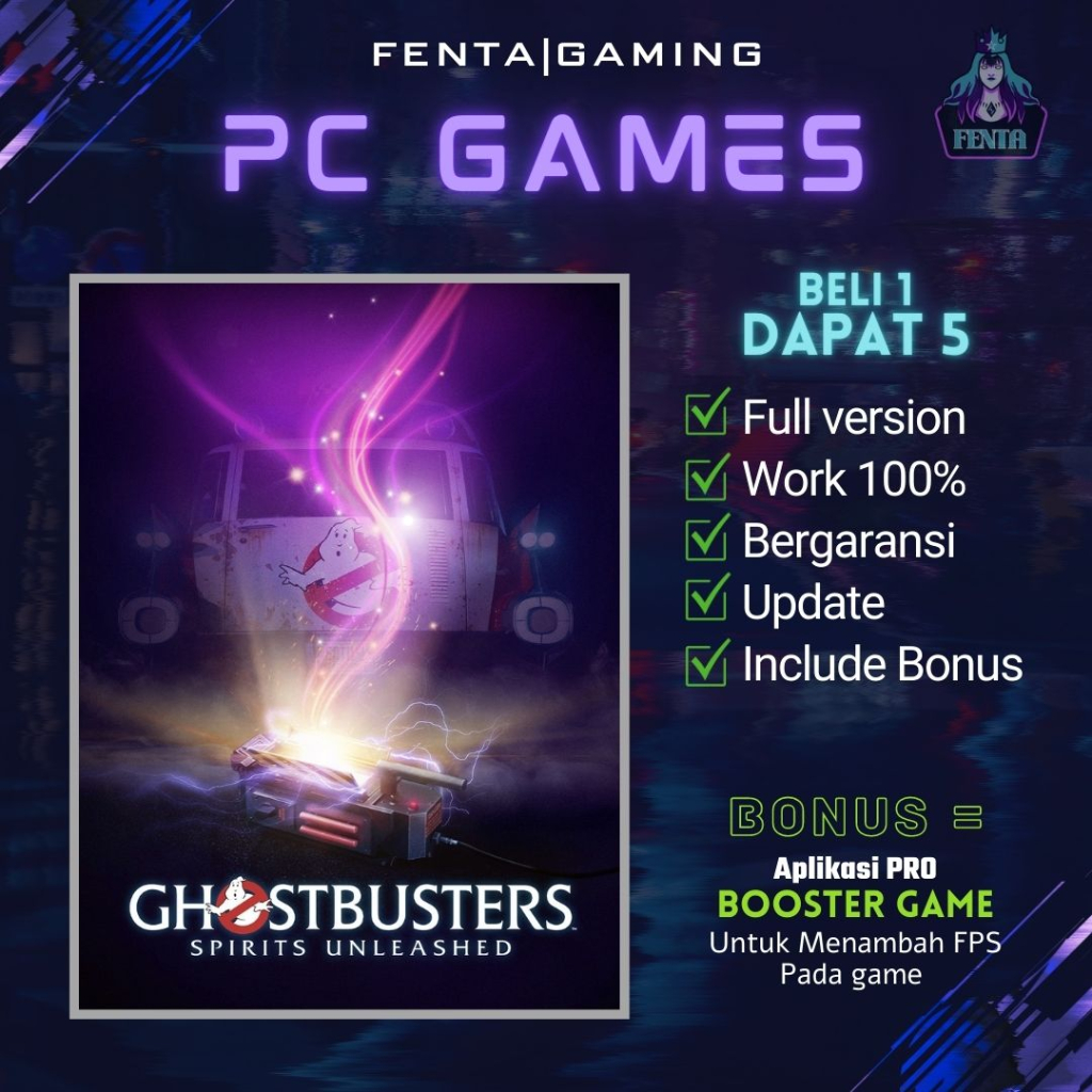 Jual GHOSTBUSTERS SPIRITS UNLEASHED - GAME PC - GAME LAPTOP | Shopee ...