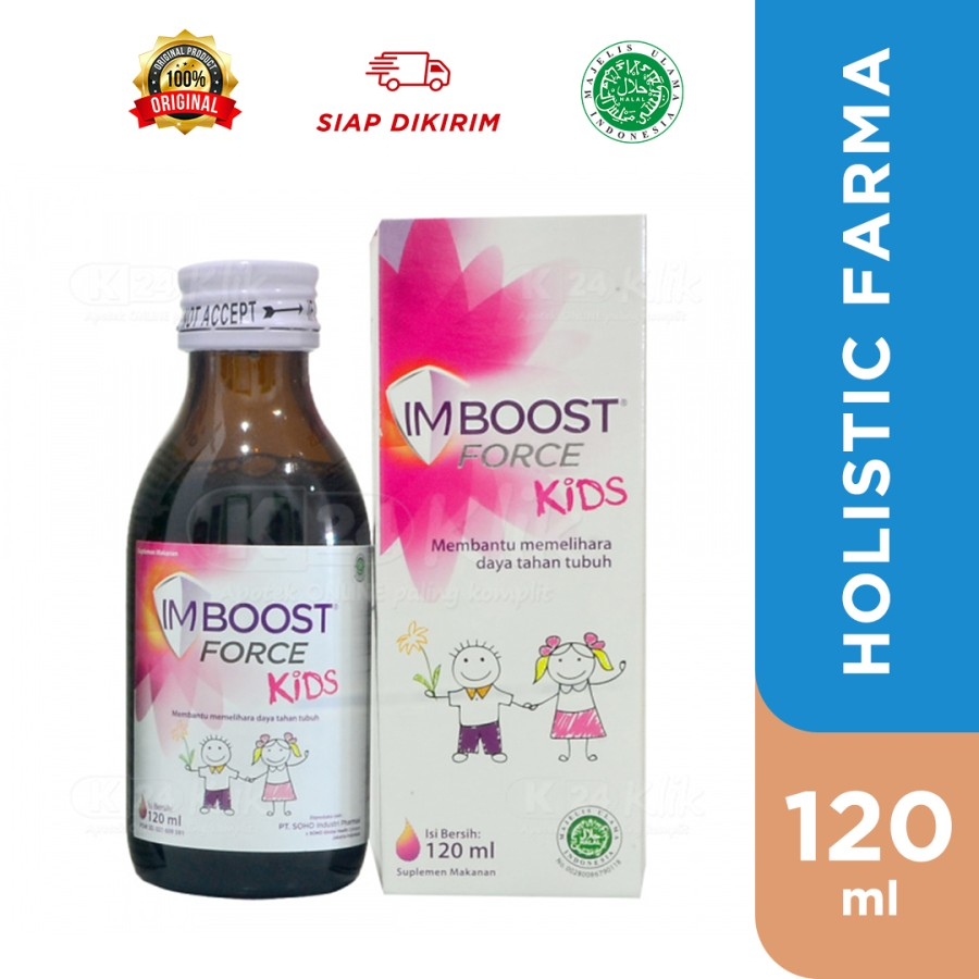 Jual Imboost FORCE Kids Syrup 120 Ml Suplemen Daya Tahan Tubuh Anak ...