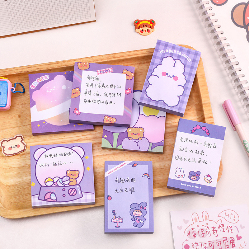 Jual STICKY NOTES MEMO TULIS PURPLE | Shopee Indonesia
