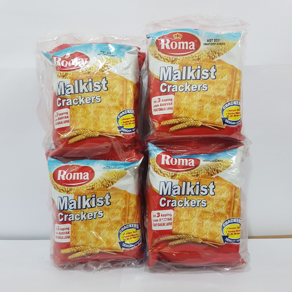 Jual Roma Malkist Sweet Crackers 3 Keping 10 Sachet | Shopee Indonesia