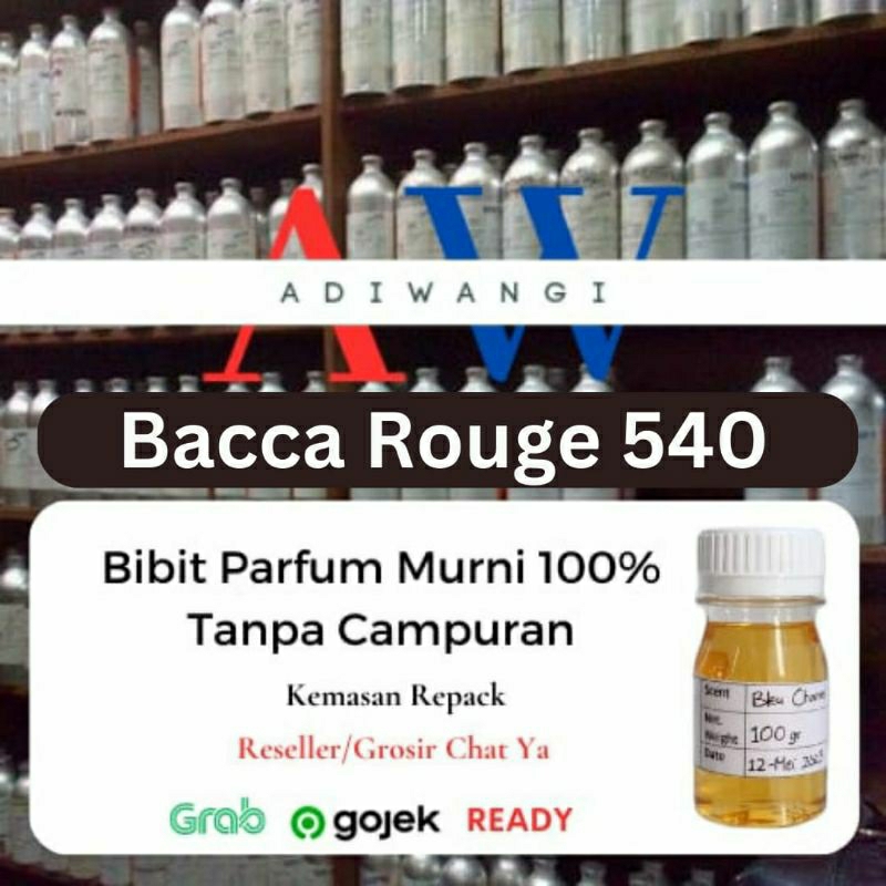 Jual Bacca Rouge 540 Fragrance Oil Bibit Parfum PREMIUM B2A27 | Shopee ...