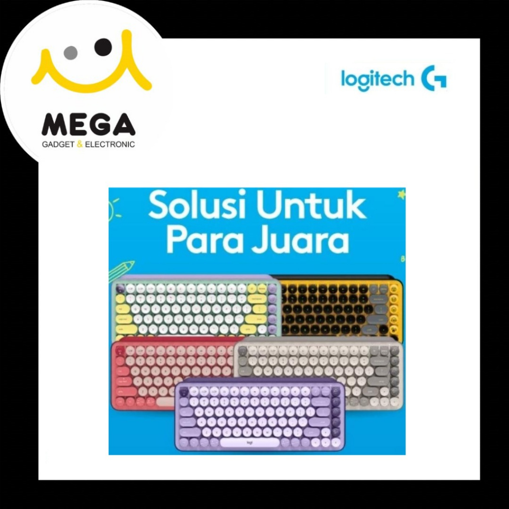 Jual Logitech Pop Keys Keyboard Wireless Mechanical Garansi Resmi ...