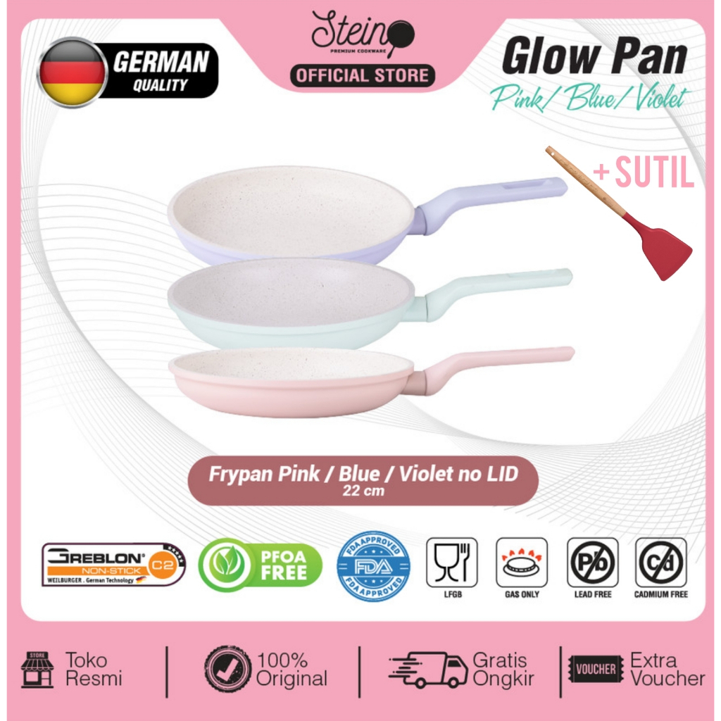 Jual Panci Steincookware Paket Glow Pan Series Set Panci Stein Granite
