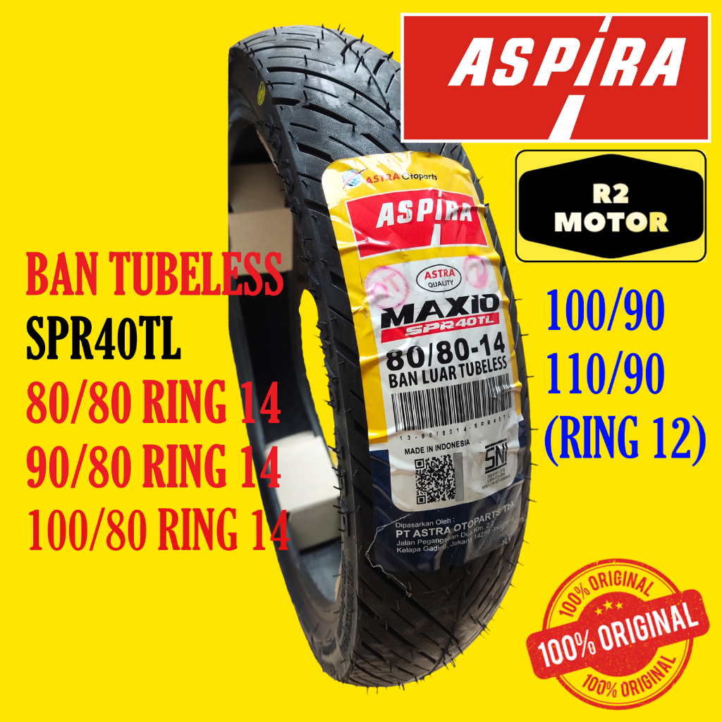 Jual Ban 100/80 Ring 14 Terlengkap & Harga Terbaru Oktober 2026 ...