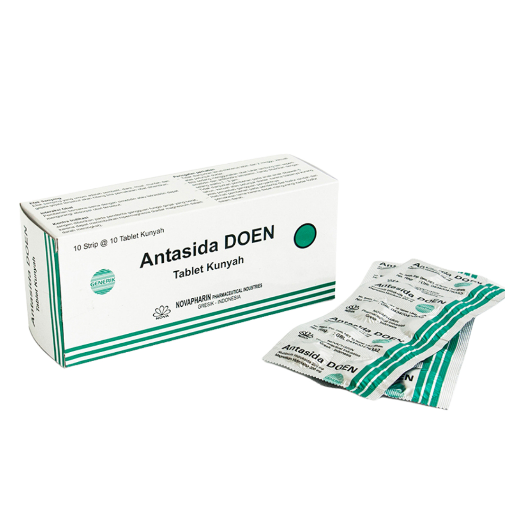 Jual Antasida Doen Box Isi 100 Tablet Shopee Indonesia