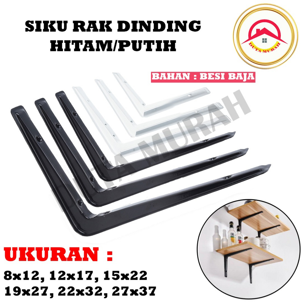 Jual Siku Rak Dinding Besi L Model Kotak Tebal Siku Besi Rak Buku ...