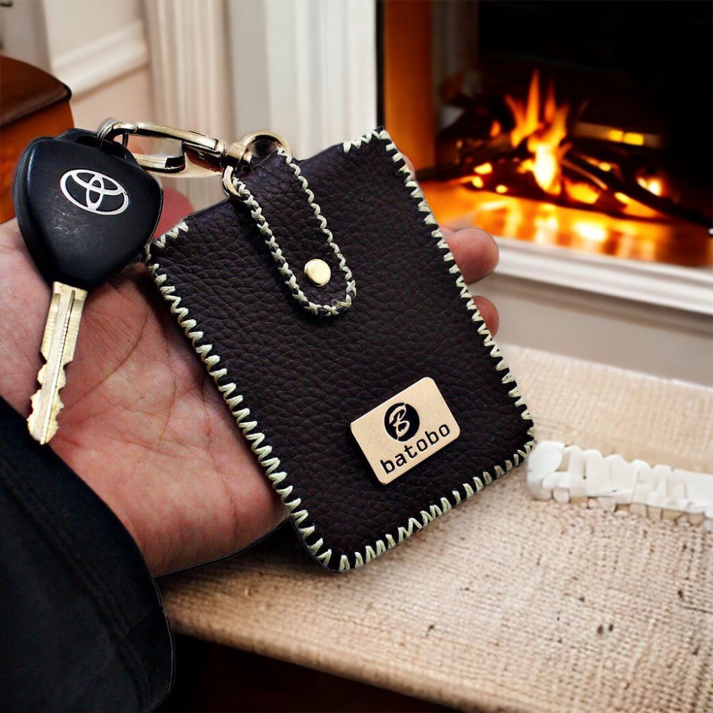 Jual Dompet Kulit Asli Batobo B001480 Gantungan Kunci Ganci Wallet ...