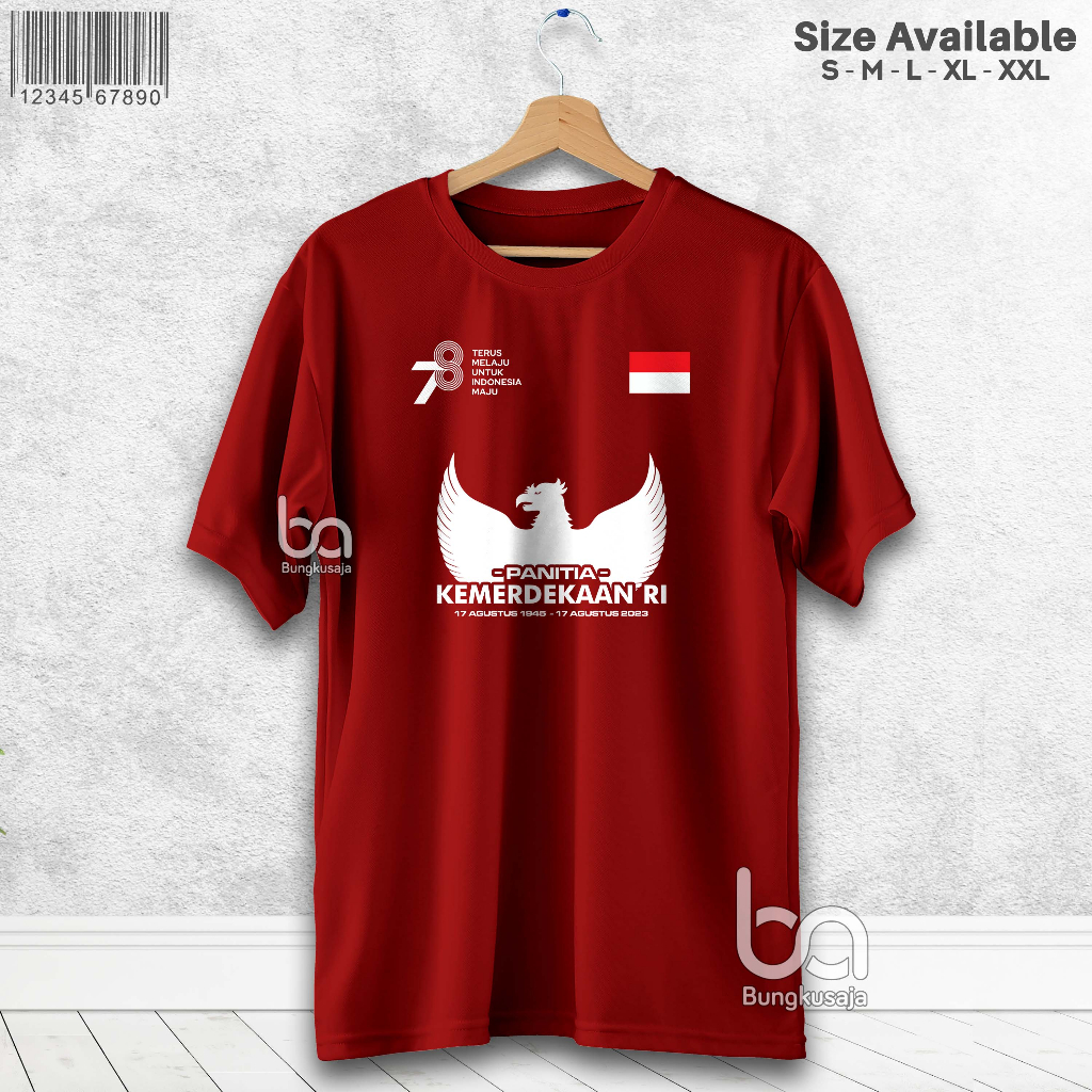 Jual Kaos Panitia Agustus Kemerdekaan Ri Hut Baju Seragam