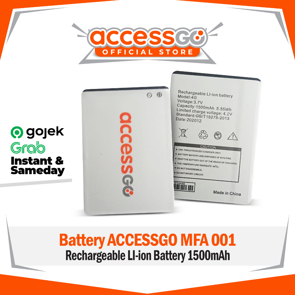 Jual Accessgo Battery MIFI 4G/LTE MFA - 001 | Shopee Indonesia
