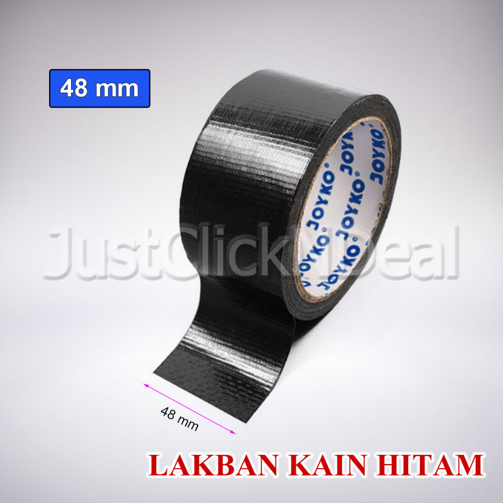 Jual Joyko Lakban Kain Jilid Hitam Mm X M Cloth Tape