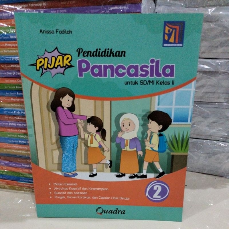 Jual Pijar Pendidikan Pancasila Kelas 2 Sd Mi Penerbit Quadra Kurikulum