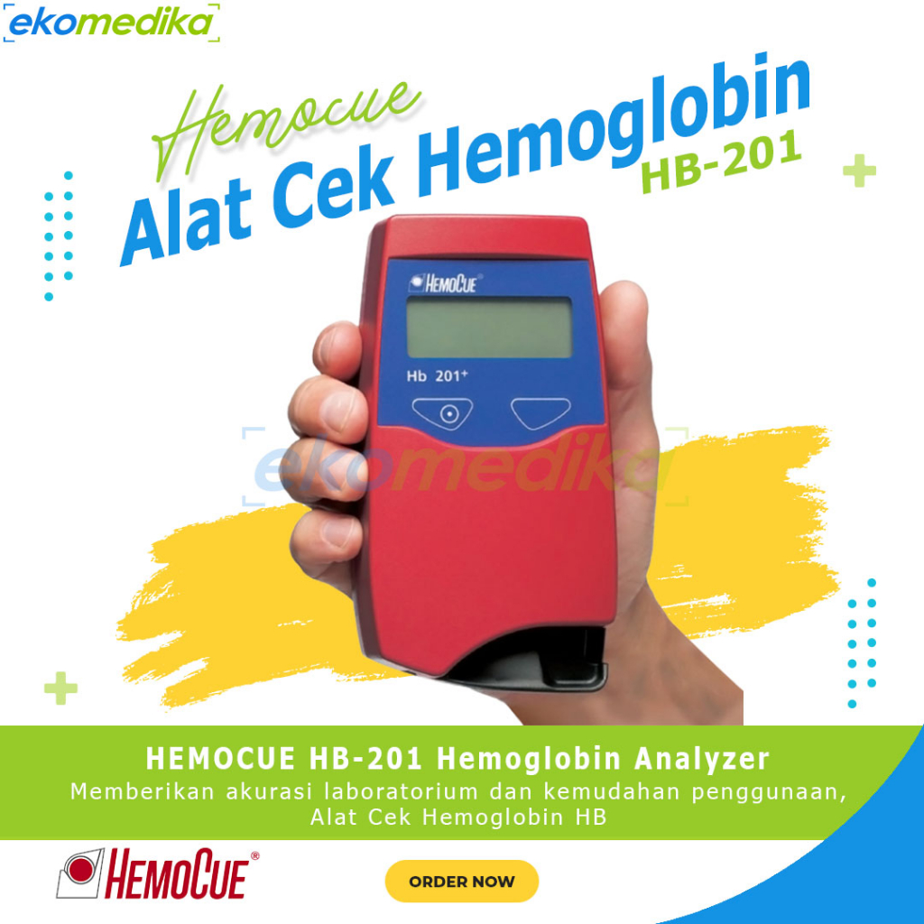 Jual Hemocue Hemoglobin Analyzer / Alat Cek Hemoglobin HB 201 Meter ...