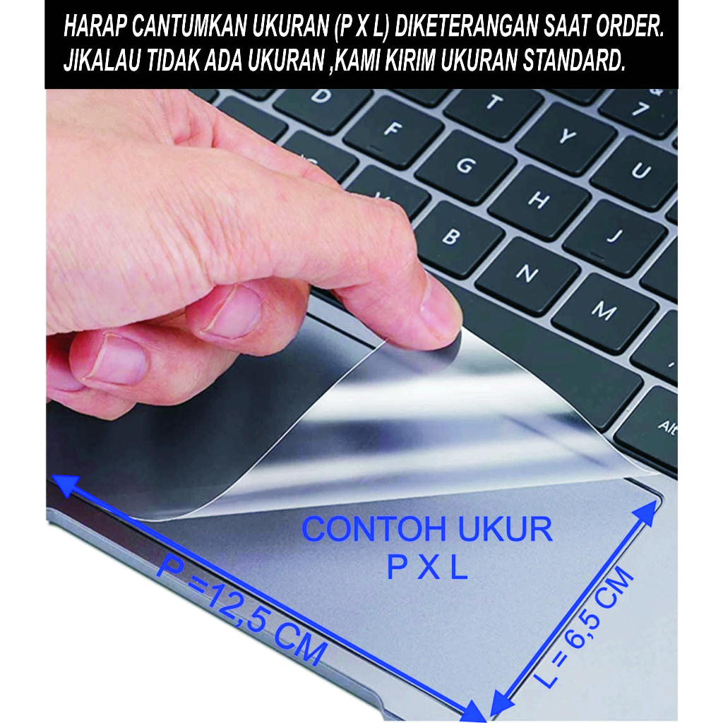 Jual ANTI GORES/PROTECTOR TOUCHPAD LAPTOP Shopee Indonesia