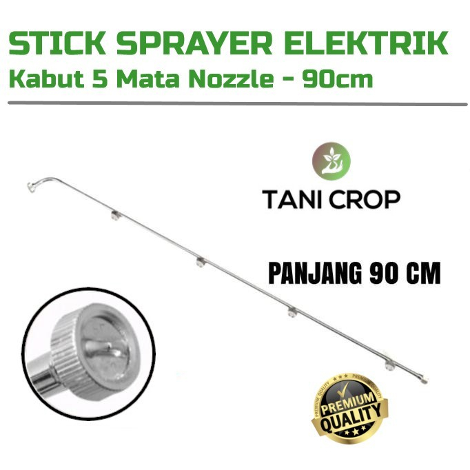 Jual Stik Sprayer 5 Mata Nozzle Lubang Semprot Super Kabut - Stick ...