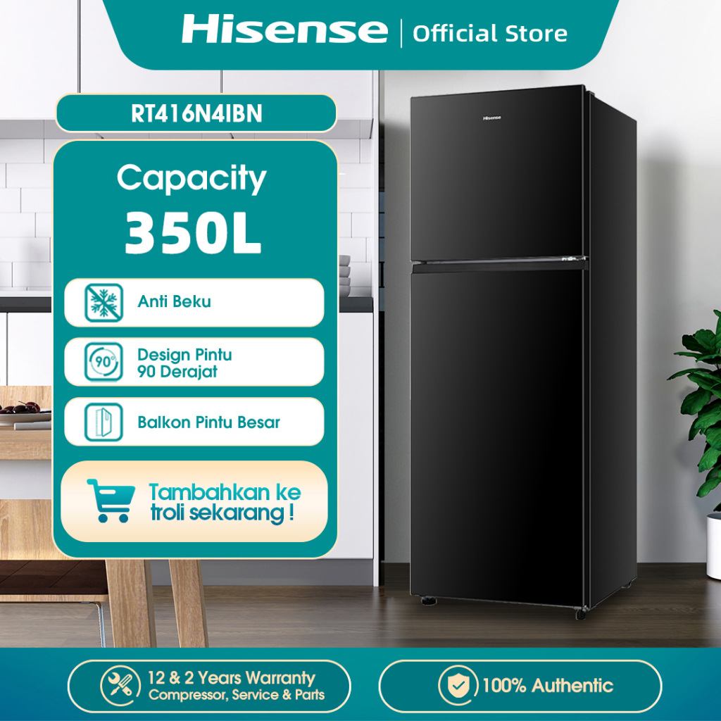 Jual Hisense Kulkas Refrigerator Pintu Kapasitas L Rt N Ibn