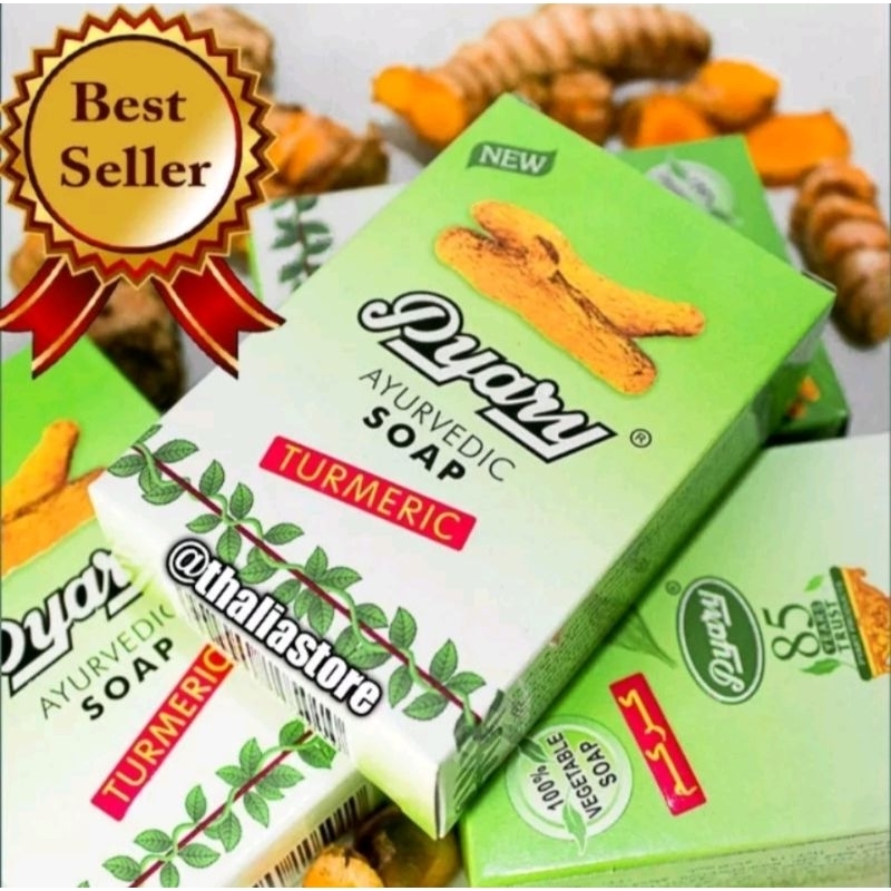 Jual PYARY SOAP TURMERIC ORIGINAL | Shopee Indonesia