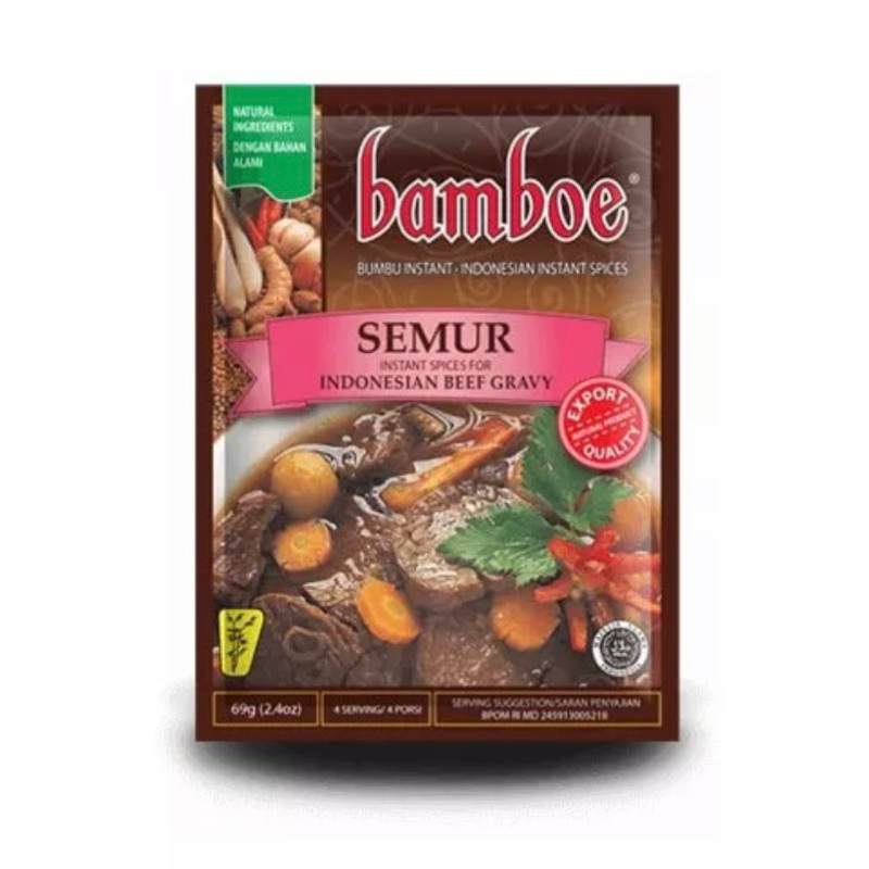 Jual Bamboe Rendang Kare Bumbu Balado Rawon Tongseng Soto Ayam Semur Sayur Lodeh