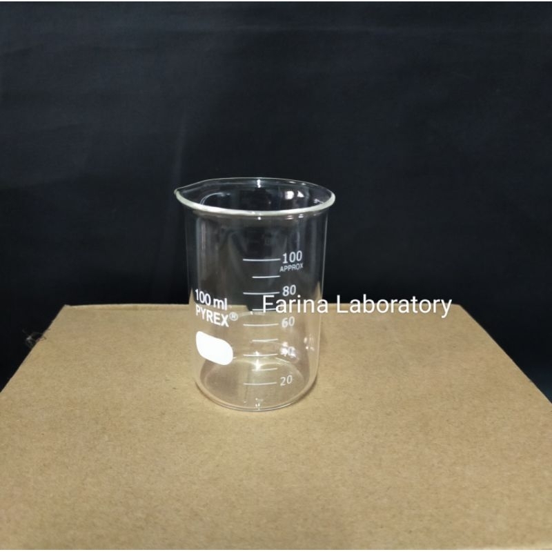 Jual Beaker Glass Gelas Kimia 100ml Pyrex Shopee Indonesia 9216
