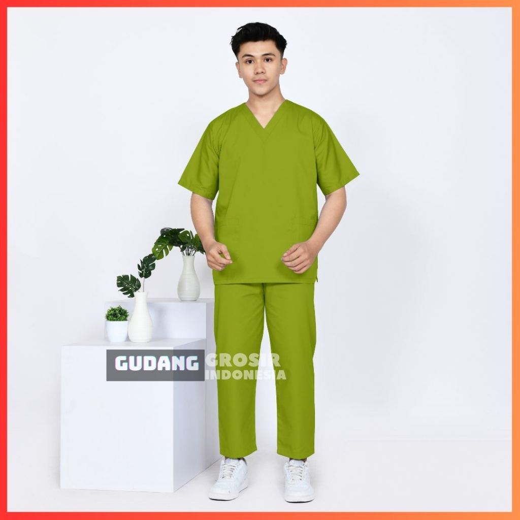 Jual [LENGAN PENDEK] Baju OK Ukuran Jumbo | Baju Kamar Bedah Dokter dan ...