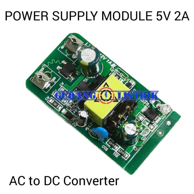 Jual Module Power Supply Switching 5V 2A AC to DC Buck Converter ...