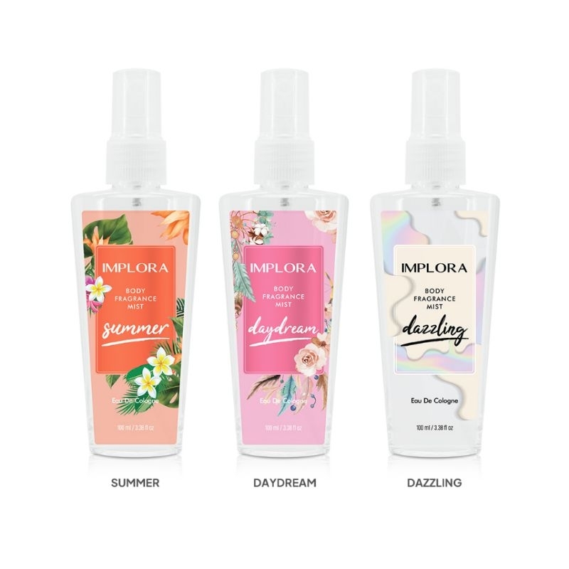 Jual IMPLORA Body Fragrance Mist 100ml | Shopee Indonesia