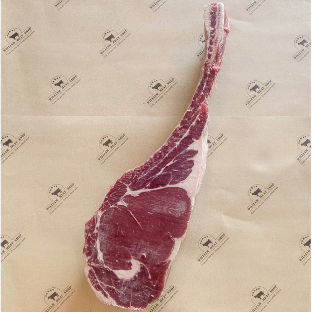 Jual Tomahawk Steak Grainfed AUS 1000-1500gr Williammeatshop | Shopee ...
