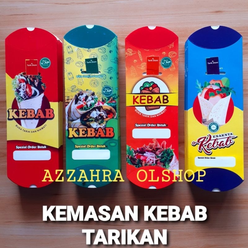 Jual wadah kebab 100 lembar/ kemasan kebab 100 pcs | Shopee Indonesia