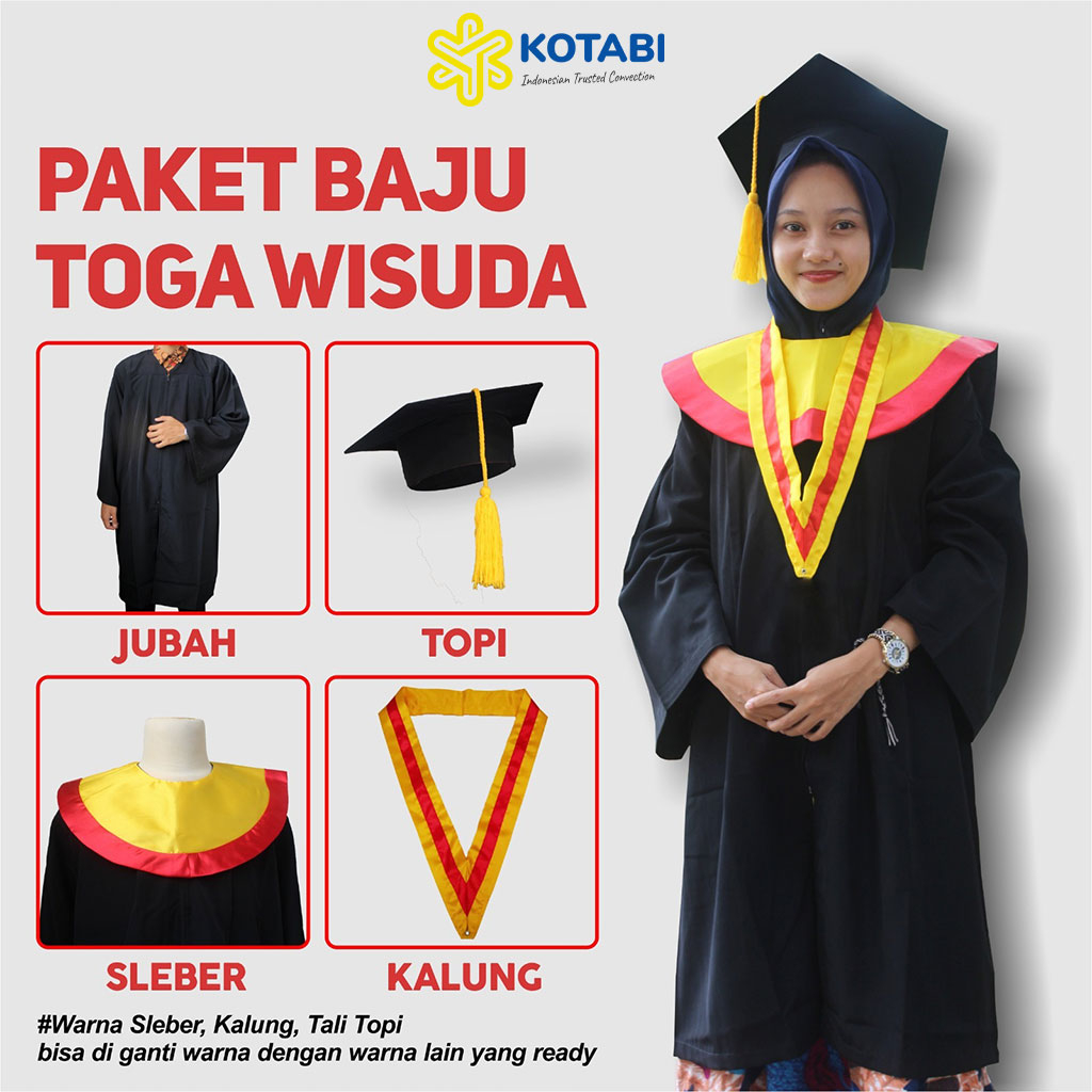 Jual PAKET WISUDA DEWASA SATUAN JUAL PAKET WISUDA LENGKAP PERLENGKAPAN