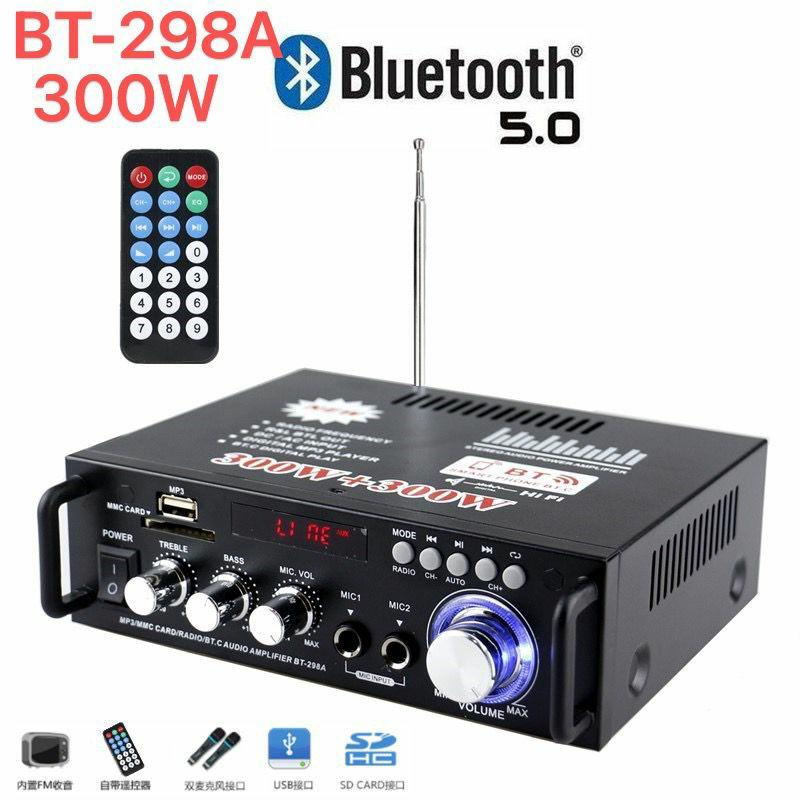 Jual Stereo Audio Amplifier BT 298 A - 298A Bluetooth Ampli Karaoke ...