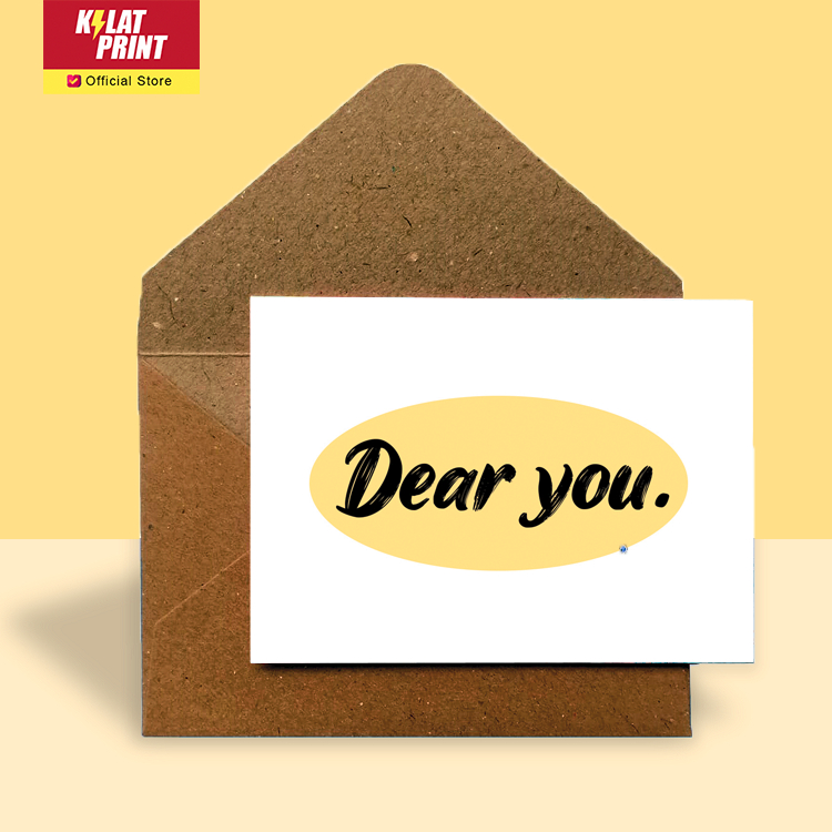 Jual Gift Card Kartu Ucapan Dear You | Shopee Indonesia